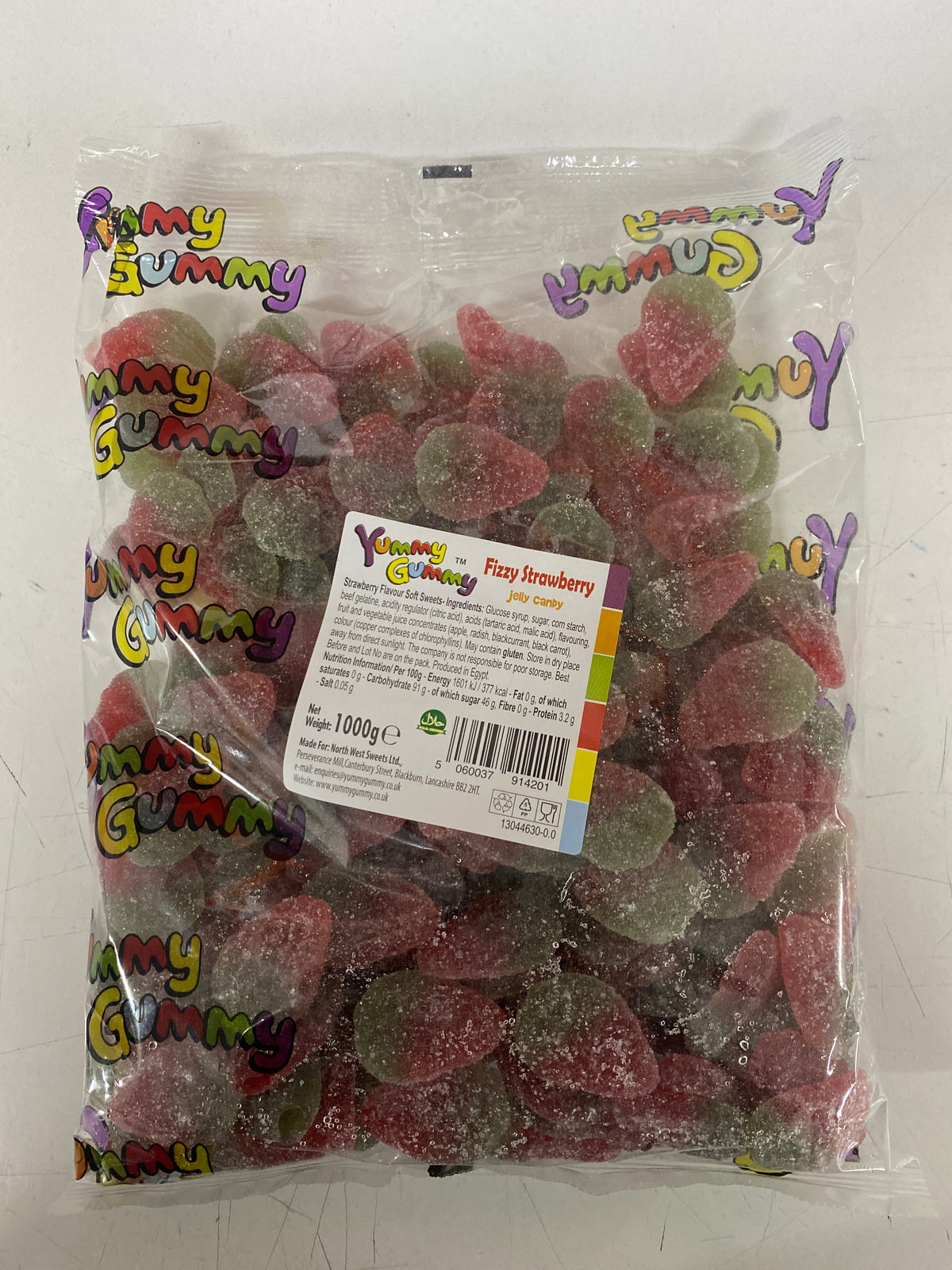 Yummy Gummy Fizzy Strawberry
