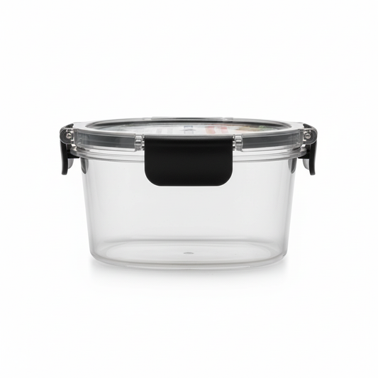 Sealed Crisper Clip Lock Container Rectangular 420ml