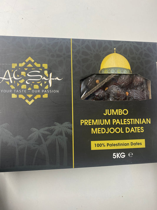 Al Safa Jumbo Palestinian Medjool Dates 5kg
