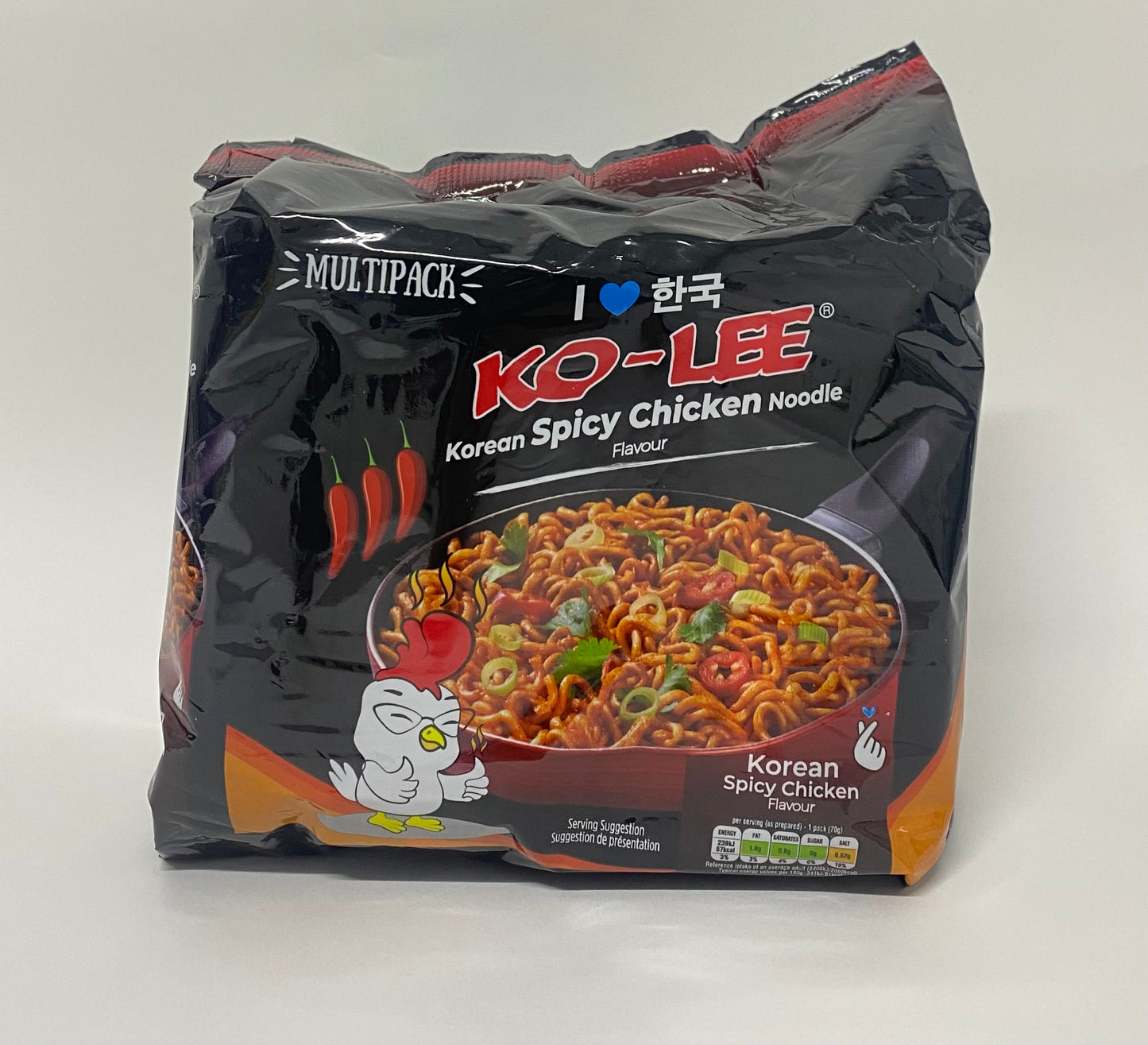 Ko-lee Korean Spicy Chicken Noodle