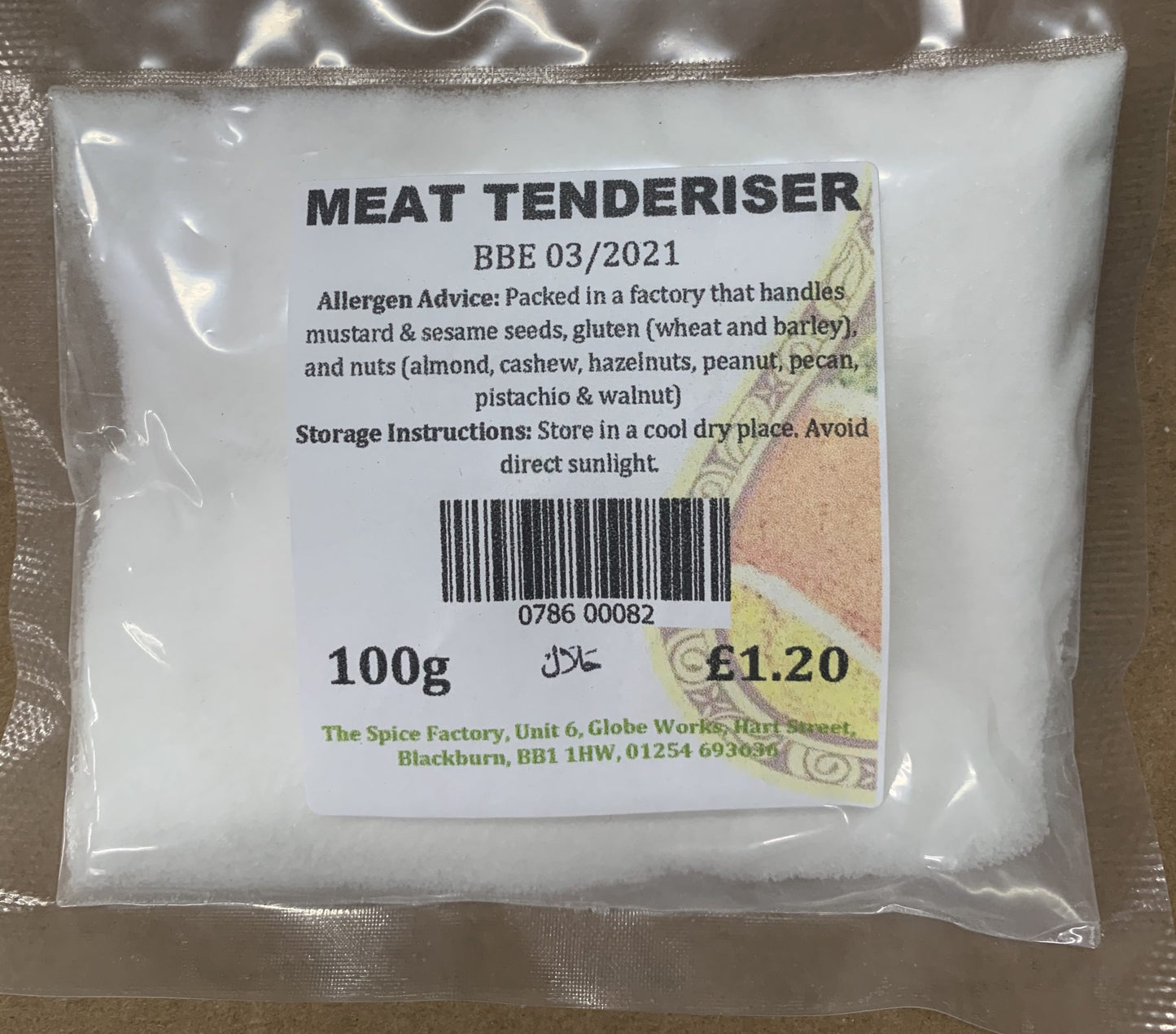 Spice Factory Meat Tenderiser 100g