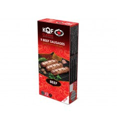 KQF Classic Beef sausages 9pk