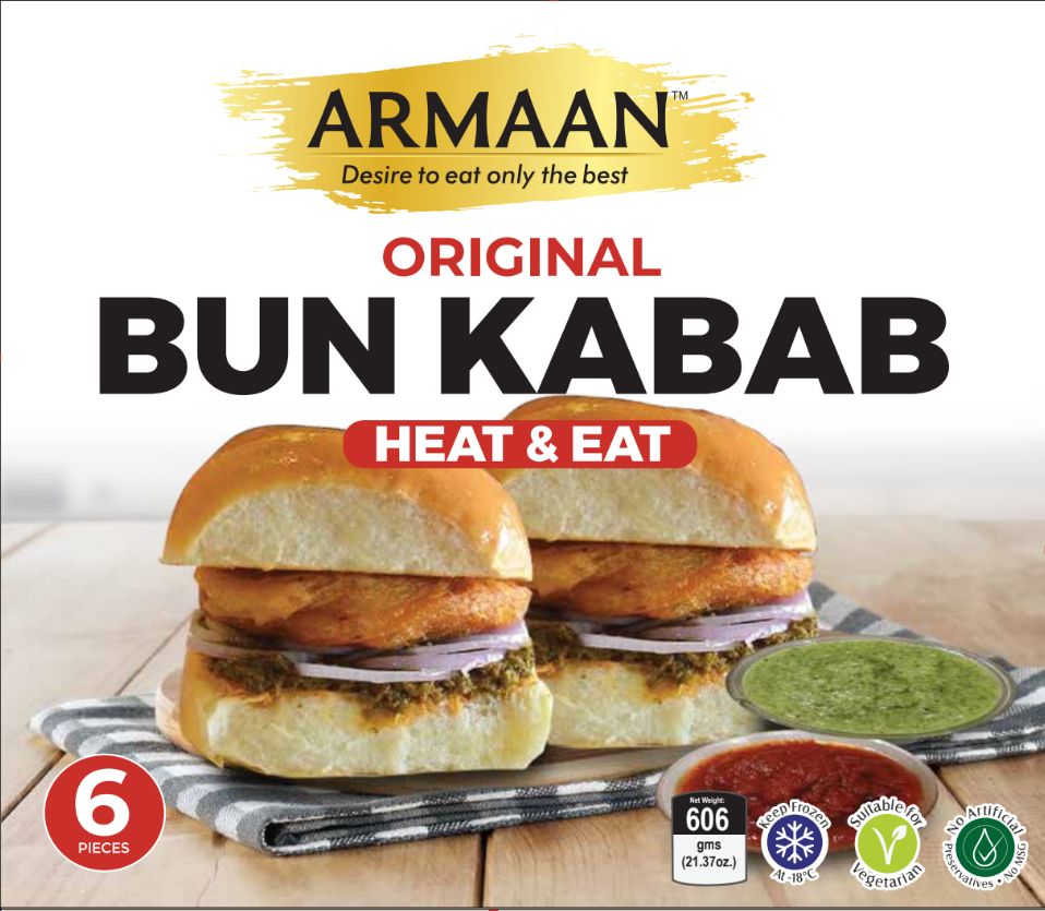 Armaan Bun Kabab 6pcs