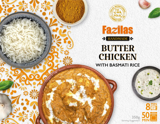 Fazilas Butter Chicken with Basmati Rice