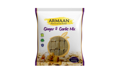 Armaan Garlic Ginger Mix Cubes 400g
