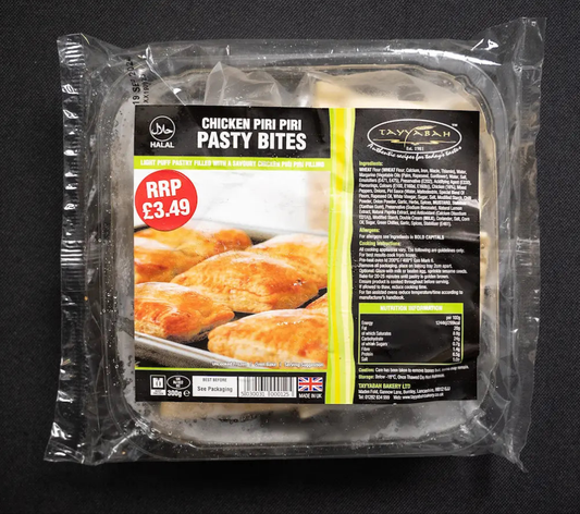 Tayyabah Chicken Piri Piri Pasty Bites 300g