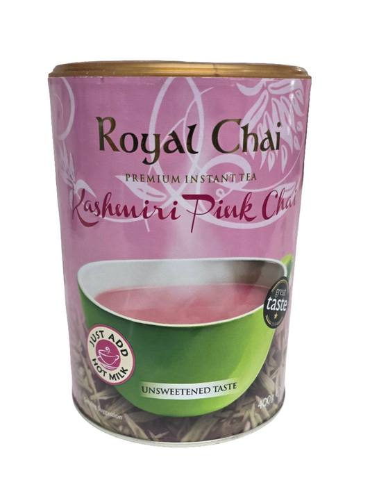 Royal Chai - Kashmiri Pink Tea 400g (Unsweetened Tub)