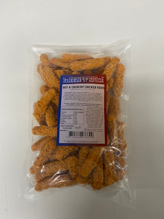 Hot And Crunchy Chicken Fries