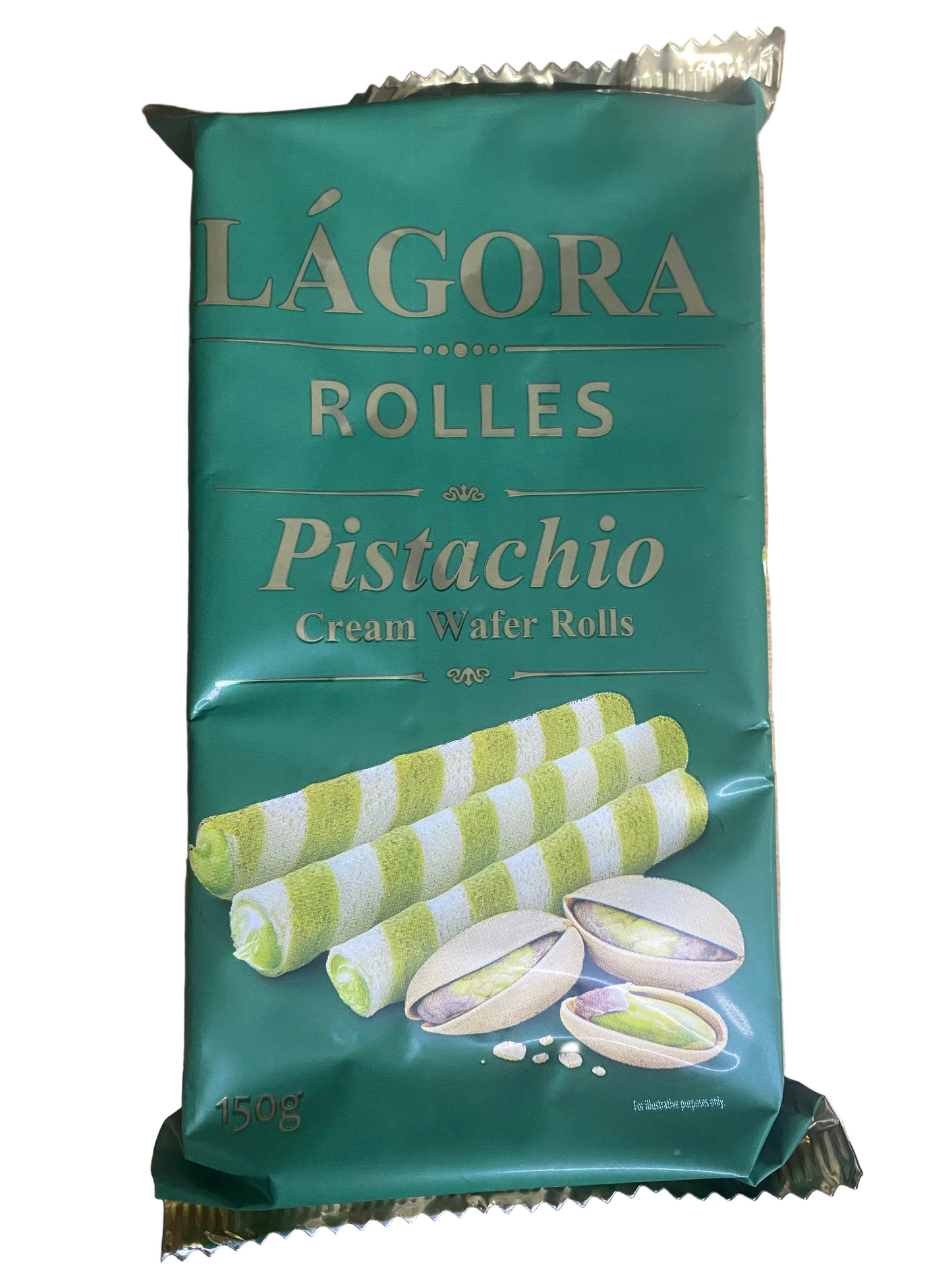LAGORA - Pistachio Cream wafer rolls