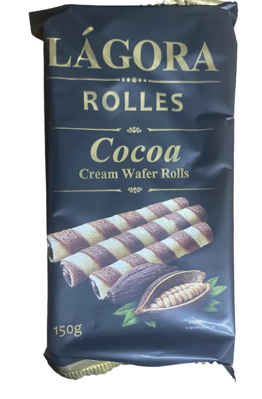 LAGORA - Cocoa Cream Wafer Rolls