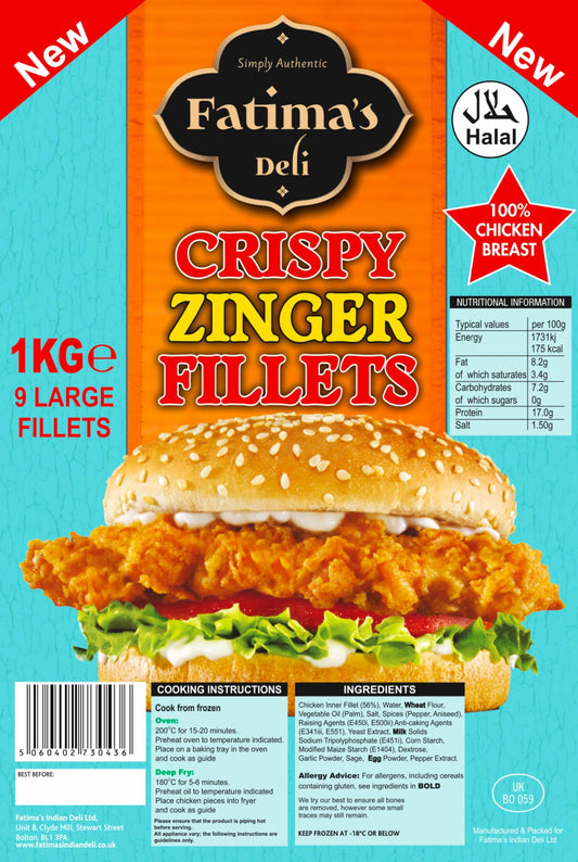 Fatima Crispy Zinger Fillet 1kg