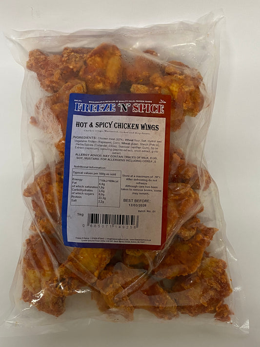 FnS Hot & Spicy Chicken Wings