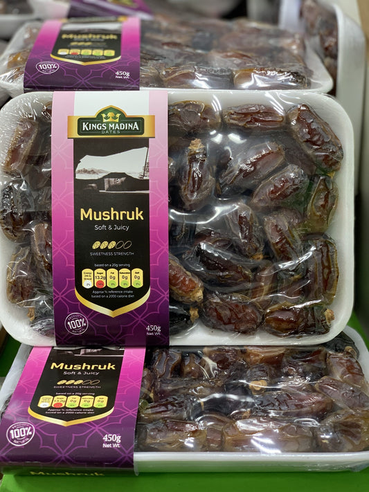 Kings Madina Dates Mushruk 450g