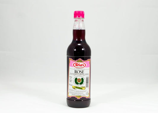Dias Rose Flavoured Cordial Syrup 750ml