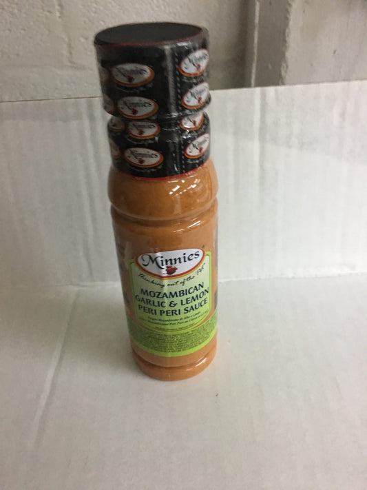 Minnies Mozambican Garlic & Lemon Piri Piri Sauce