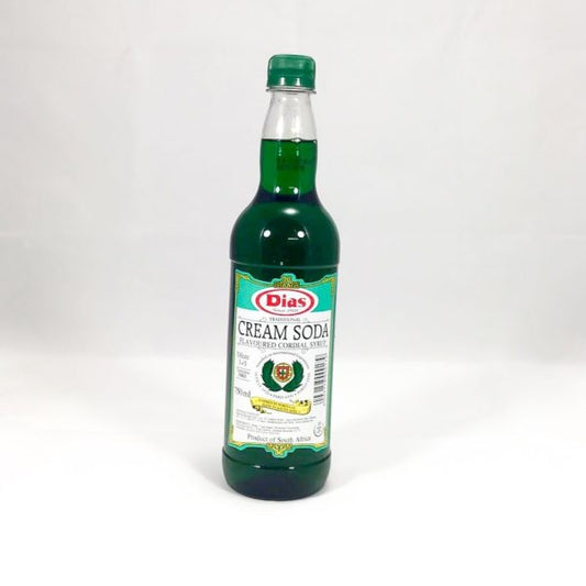 Dias Cream Soda Flavoured Cordial Syrup 750ml