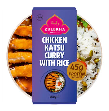 Zulekha Katsu Curry With Rice 450g