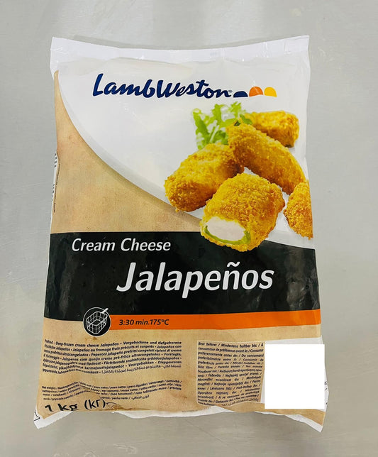 LambWeston Cream Cheese Jalapenos 1kg