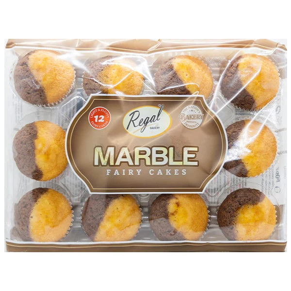 Regal Marble Fairy Cakes