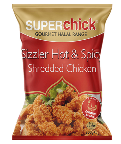 Superchick Shredded Chicken (salt and Chilli & Hot and Spicy) 2 for £6
