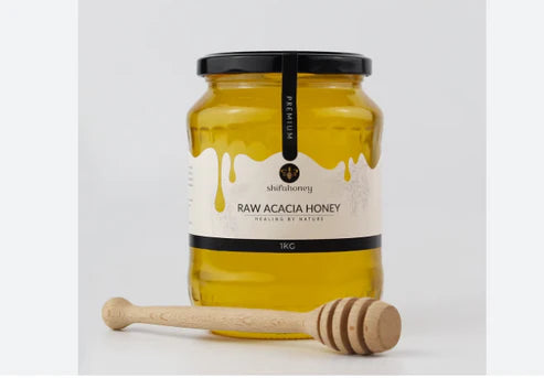 Shifa Honey Raw Acacia 1kg & Shifa Honey Raw PolyFora 1kg 2 For £24