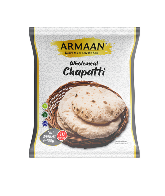 Armaan WholeMeal Chapati 800g (20pcs)