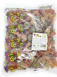 yummy gummy fizzy alphabet 1000g