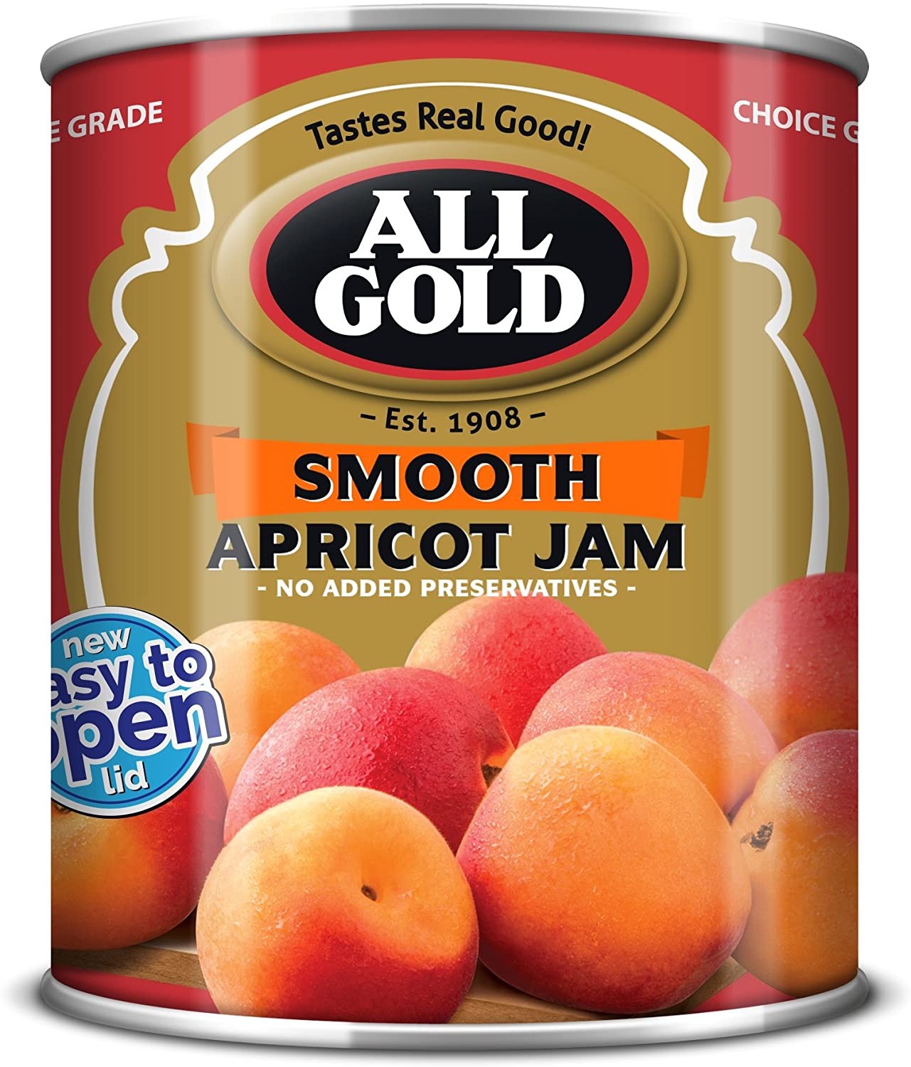 All Gold Smooth Apricot Jam (450g)