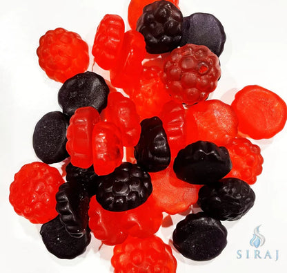 Yummy Gummy Juicy Berries Soft Candy Tub of 600pcs.