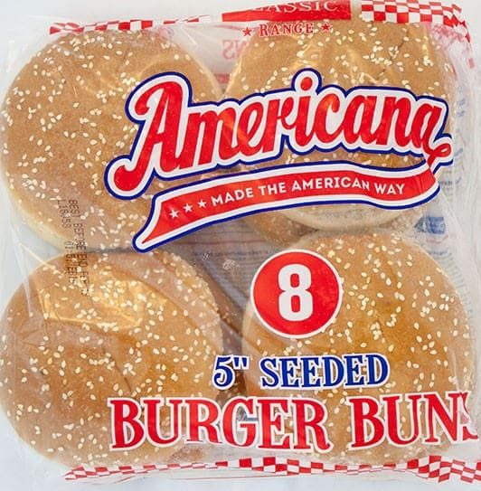 Americana 8×5" Seeded Buns