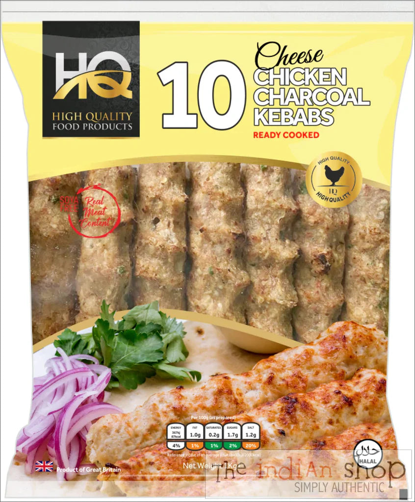 HQ 10 Cheese Chicken Charcoal Kebabs