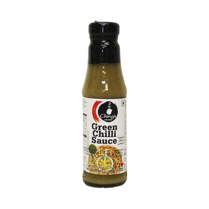 Chings Green & Red Chilli Sauce 190g, Dark Soy Sauce 210ml, Chilli Vinegar 170ml 3 For £3