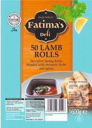 Fatima's 50 Lamb Rolls