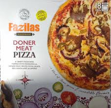 Fazilas Doner Meat Pizza