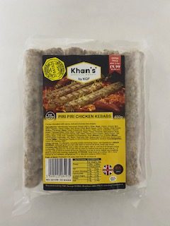 Khans KQF Piri Piri Chicken Kebabs