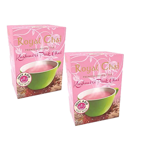 Royal Chai Unsweetened Kashmiri Pink Chai 10 sachets