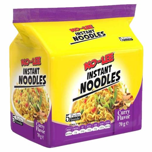 Ko-Lee Noodles Curry 5 pack