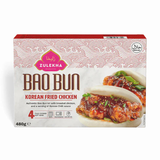 Zulekha Bao Buns Korean Fried Chicken 480g