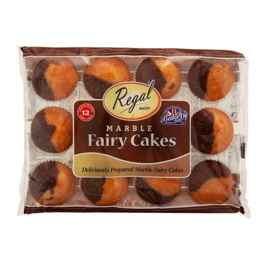 Regal Marble Fairy Cakes