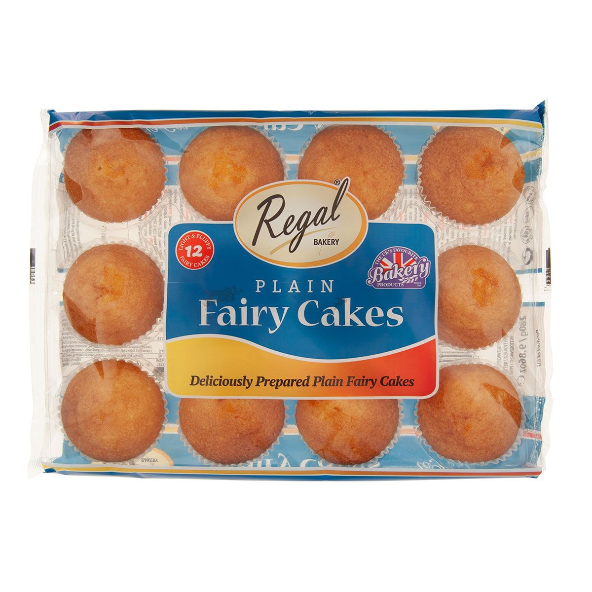 Regal Plain Fairy Cakes