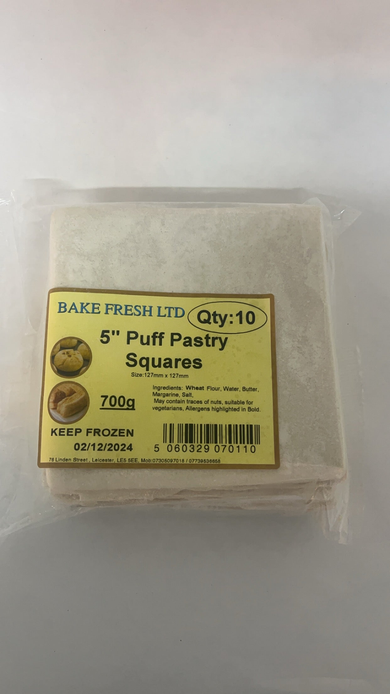 Bake Fresh 5" Puff Pastry