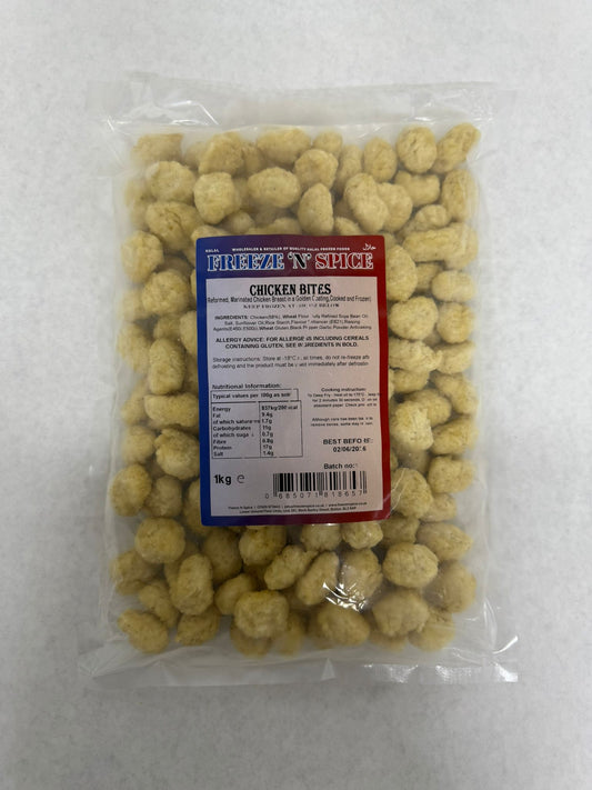 Freeze N Spice - Chicken Bites 1kg