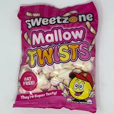 Sweetzone Mallow Twists 140g