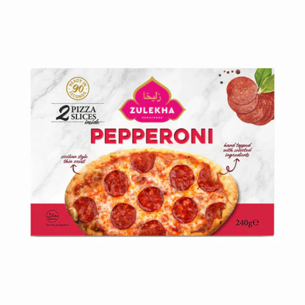 Zulekha Pepperoni Pizza 240g